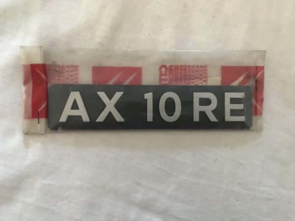 95639278 Legenda AX10RE Citroen AX