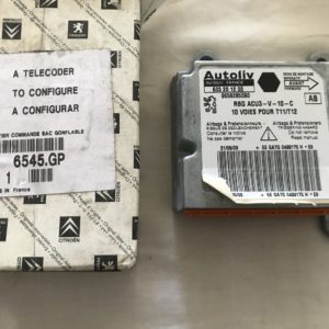 6545GP Centralina airbag Peugeot 206