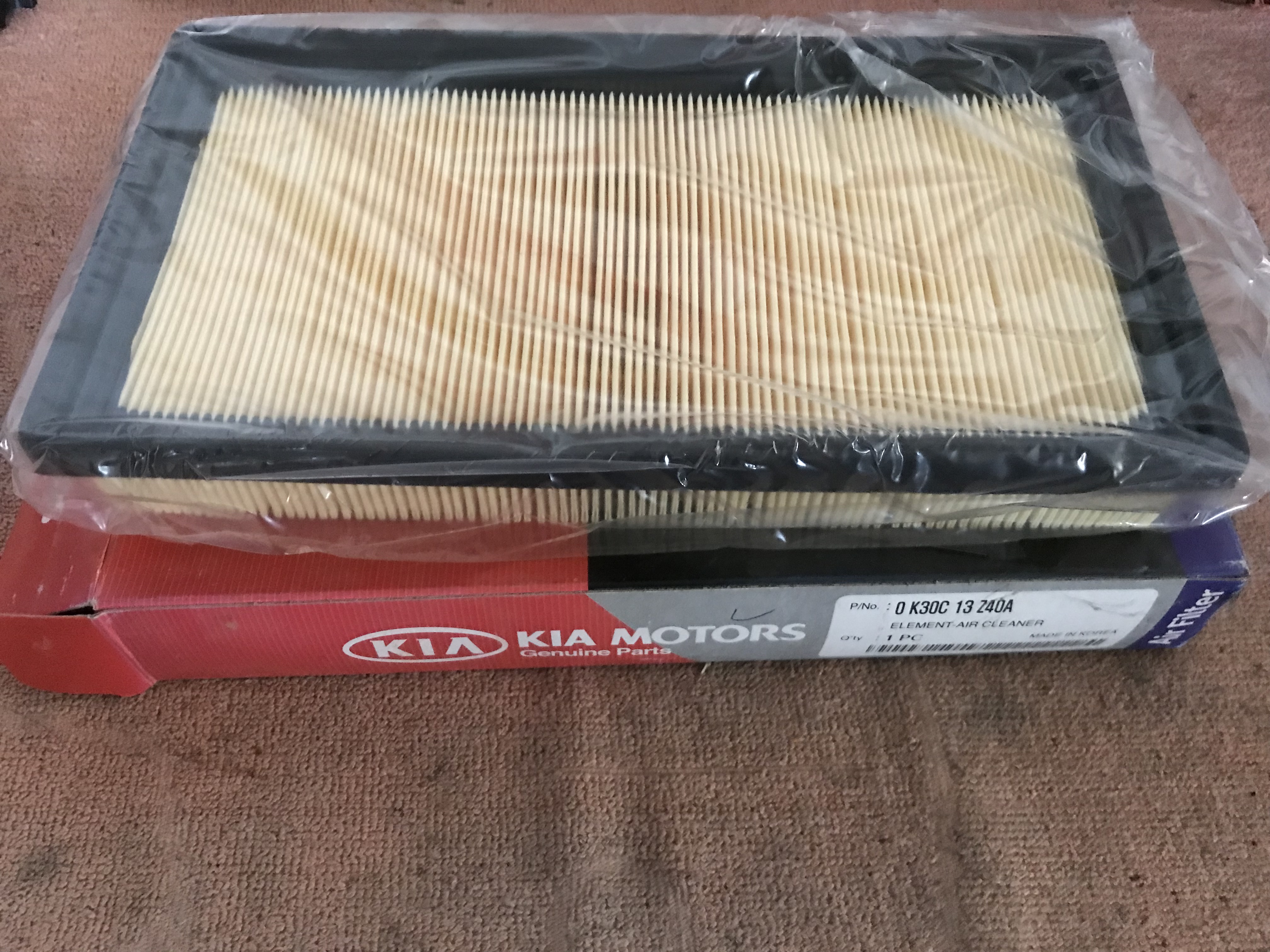 0K30C13Z40A Filtro ar KIA Rio I