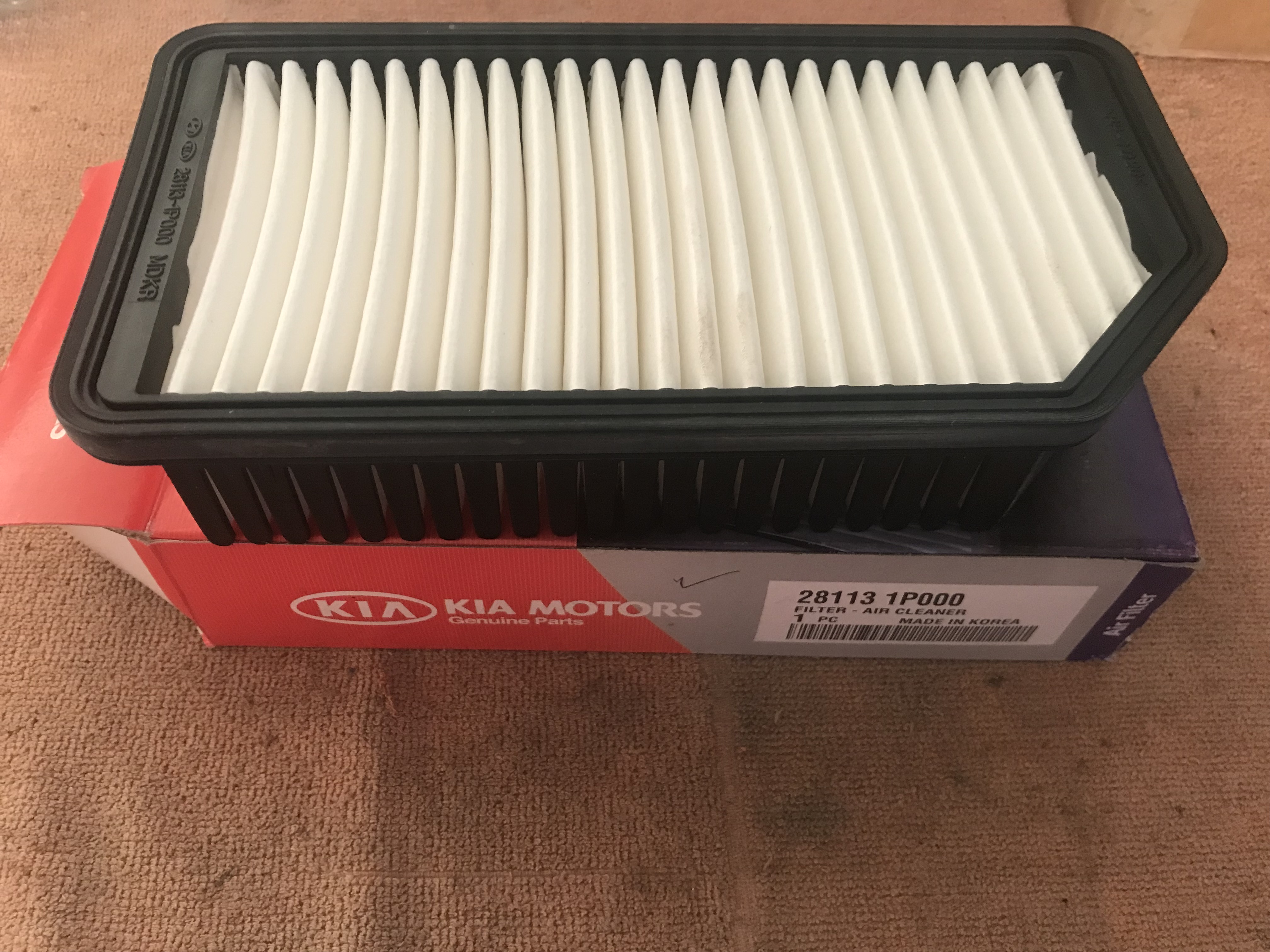 281131P000 Filtro ar KIA Soul I