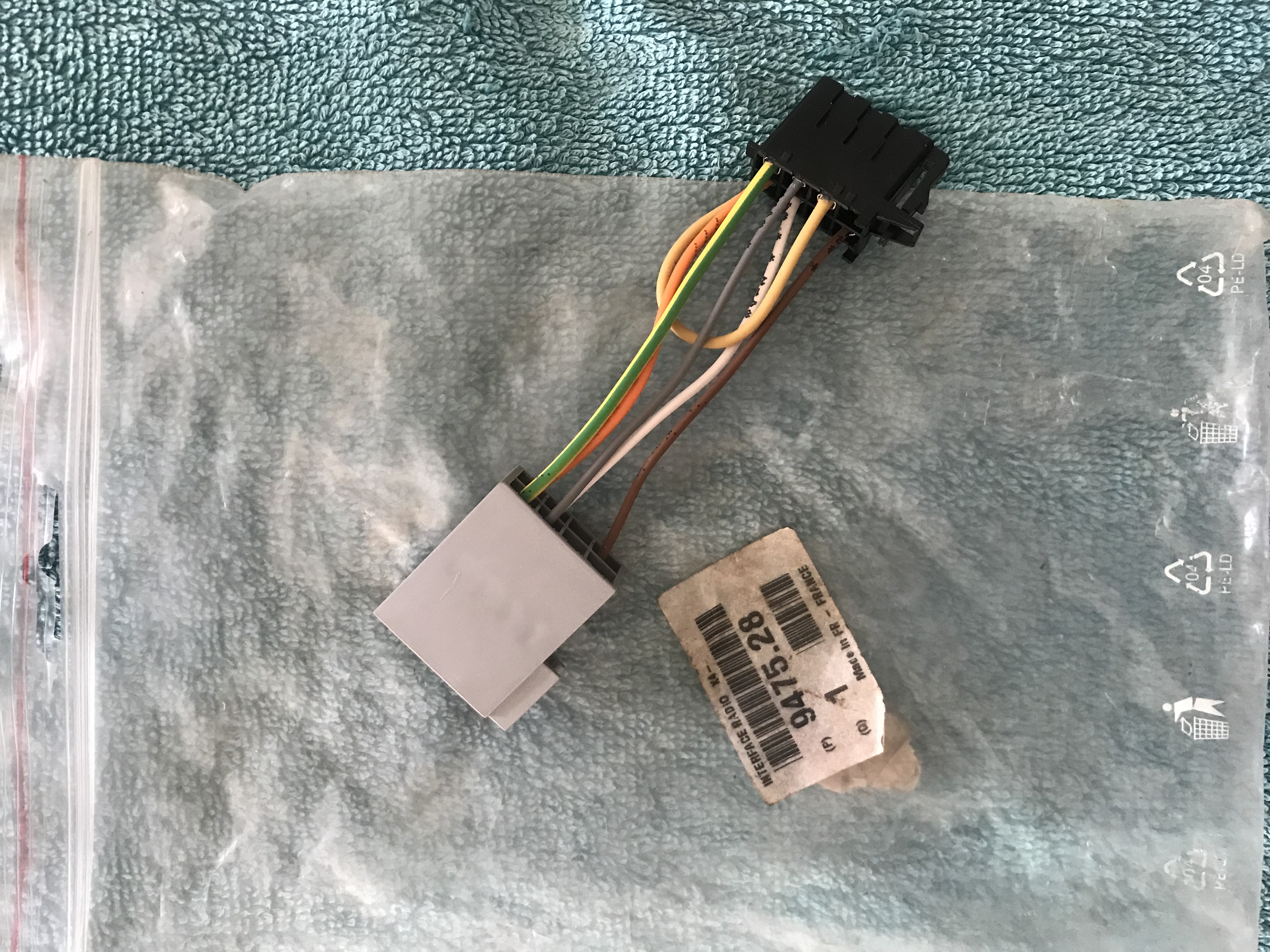 947528 Adaptador rádio Citroen C2 / C3