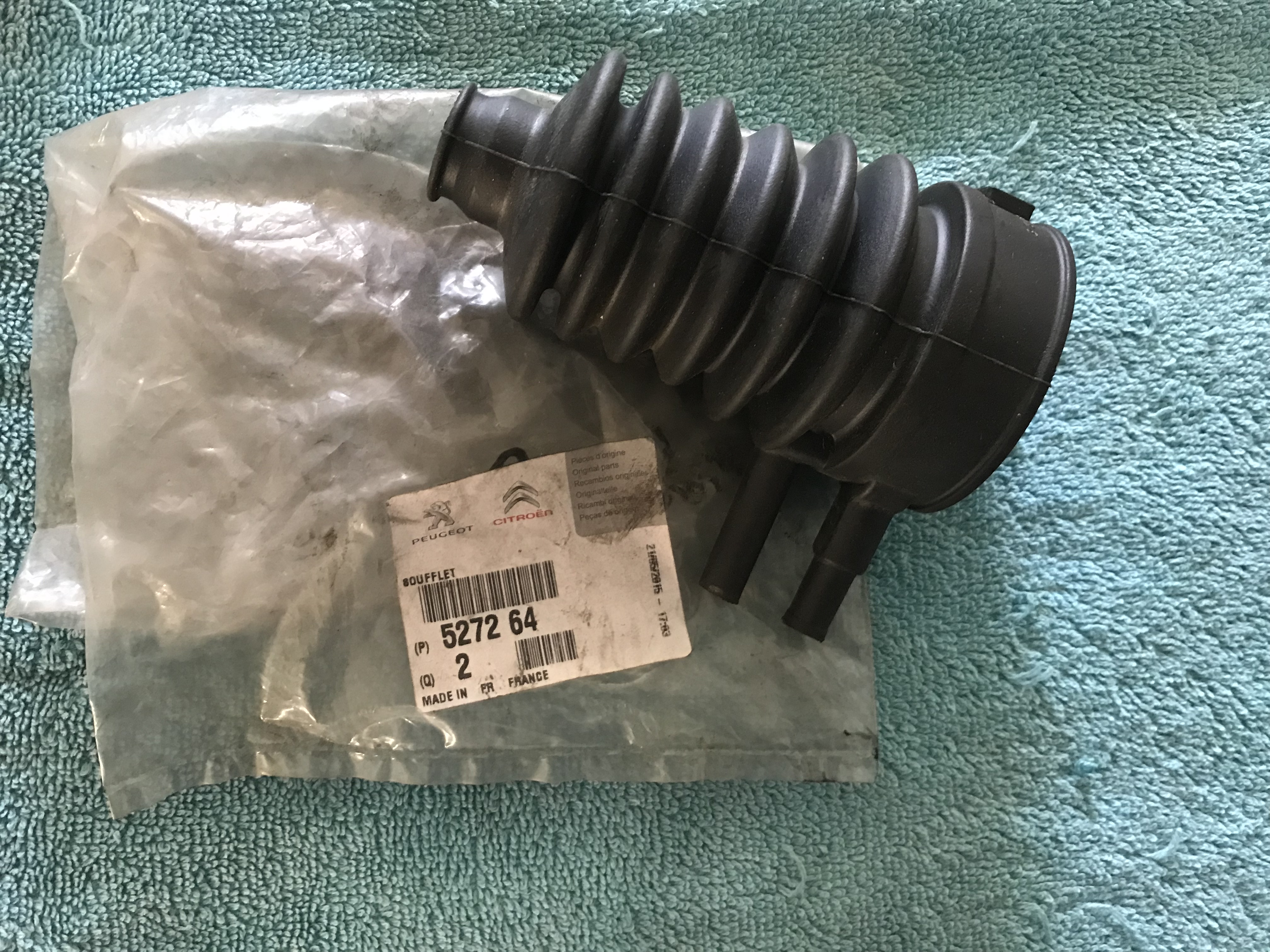 527264 Fole cilindro suspensão Citroen C5 I / II