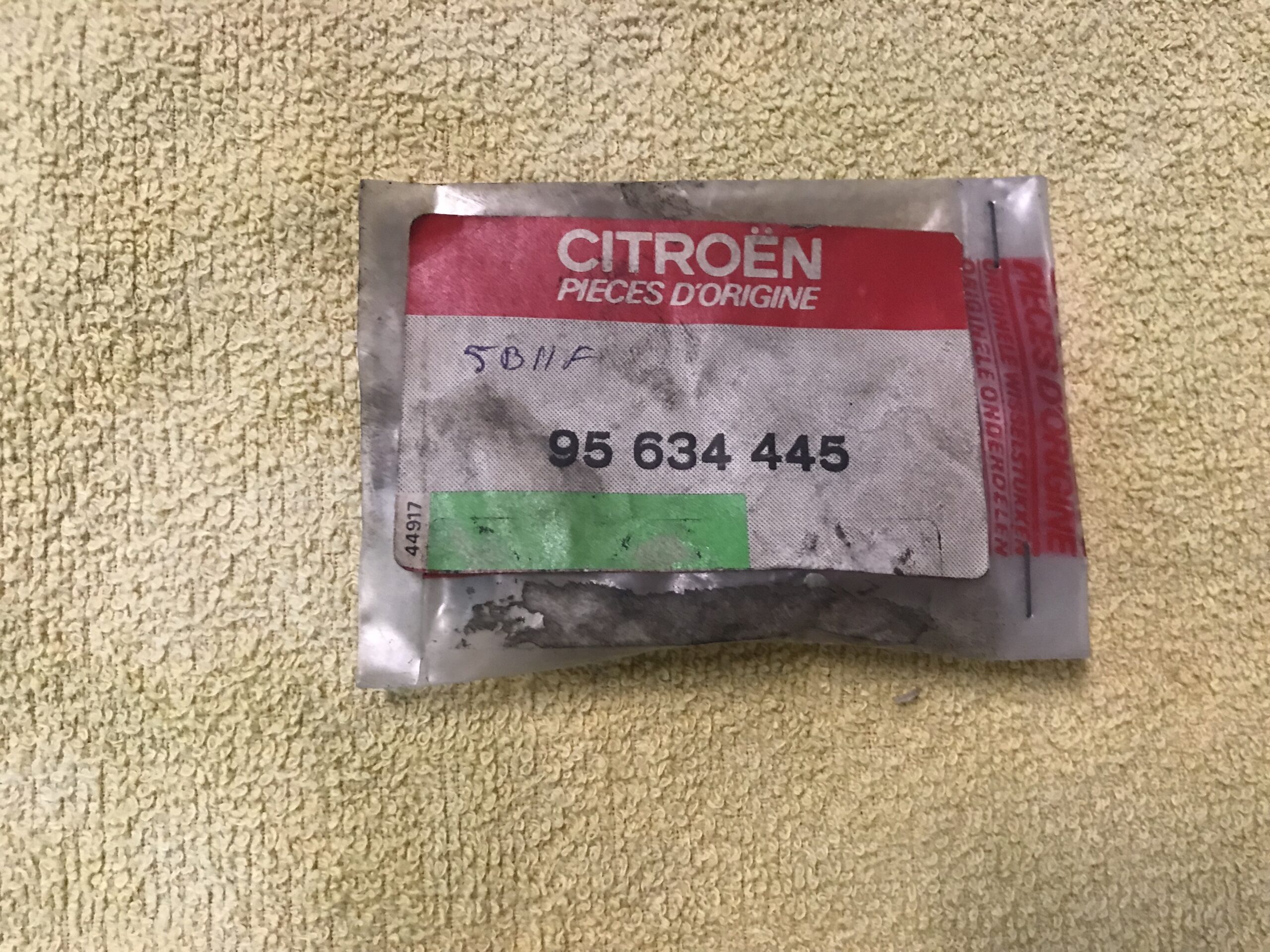 95634445 Tirante pistola porta Citroen AX