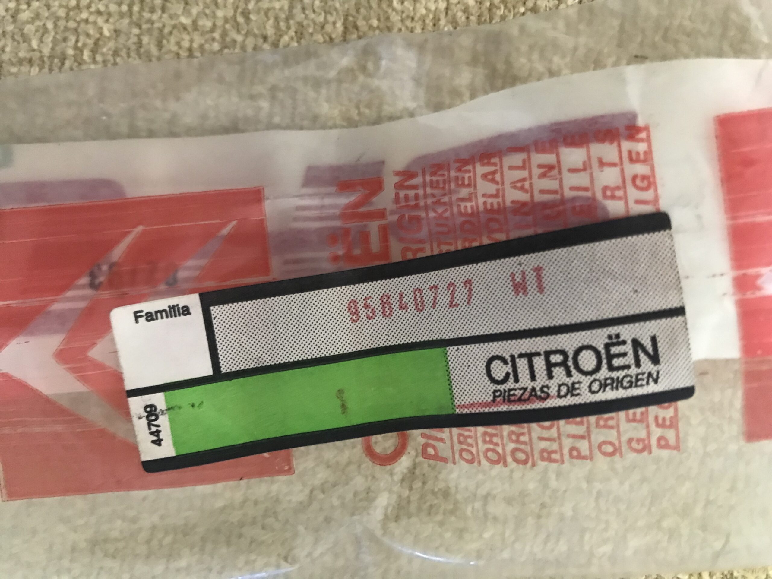95640727WT Legenda AX Sport Citroen AX