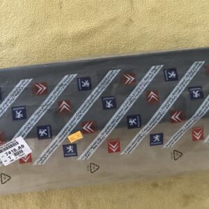 7416A9 Suporte chapa matricula Citroen C3 II VTR