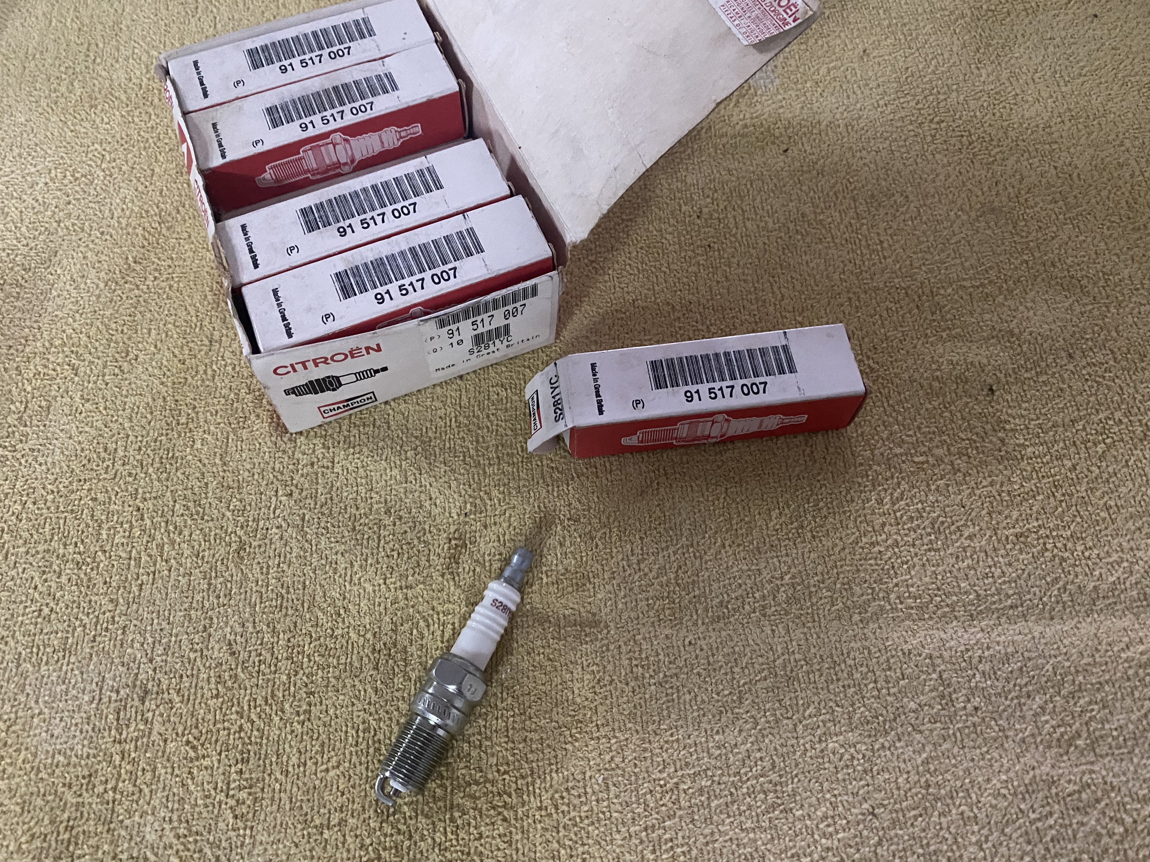 91517007 Vela ignição Citroen / Peugeot