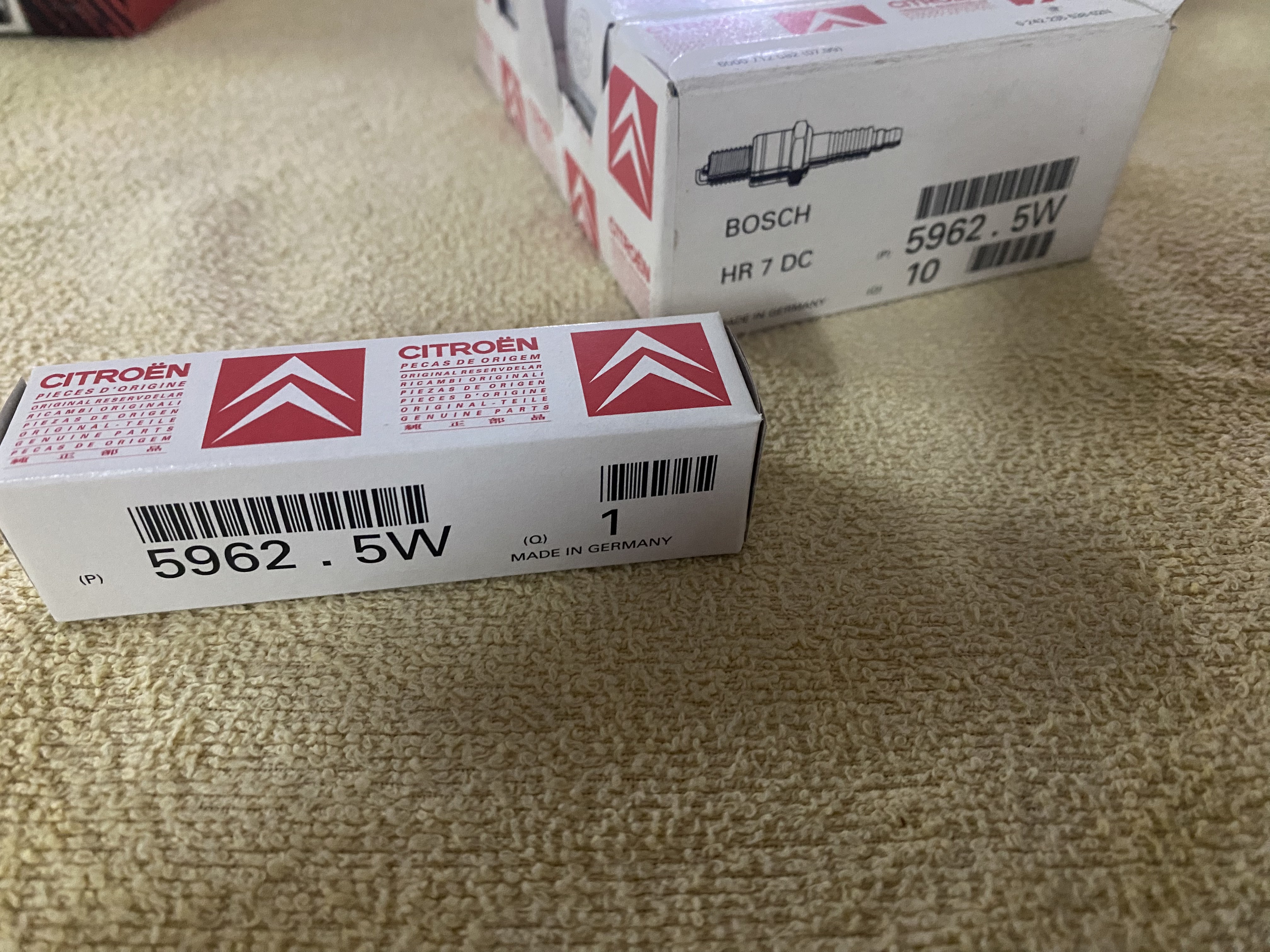 59625W Vela ignição Citroen / Peugeot