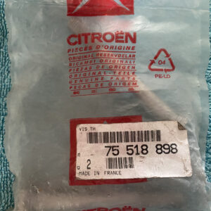 75518898 Parafuso suporte bomba Citroen BX